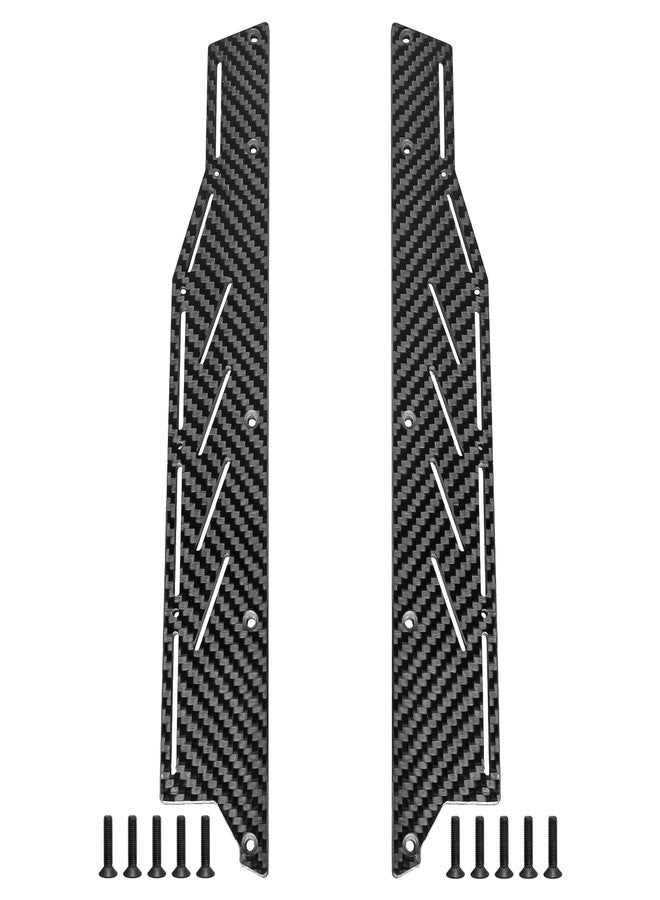 LRFHL Carbon Fiber Left and Right Side Board Plate RC Upgrade Part for ARRMA F1 V2 Limitless 1/7 RC Car - Image 1